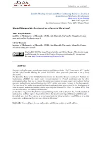Should Diamond OA Be Viewed As a Threat to Librarians?