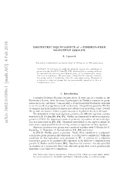 Arxiv:1802.01098V1 [Math.AG] 4 Feb 2018 Iet Ihm Ece Ute Raiescesi Ler Ntenex [ the Plotkin in B
