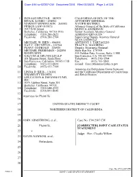 JOINT CASE STATUS STATEMENT 22 V