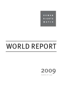 World Report 2009 Book