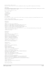 Information Regarding Free and Open Source Software