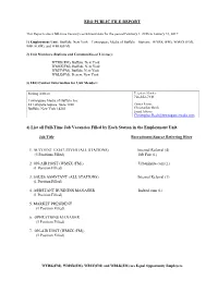 Eeo Public File Report