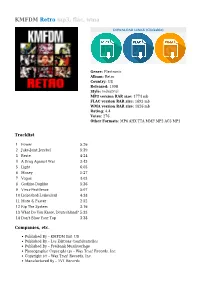 KMFDM Retro Mp3, Flac, Wma