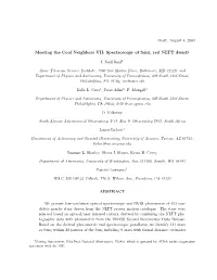 Spectroscopy of Faint, Red NLTT Dwarfs