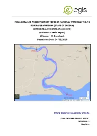Dpr) of National Waterway No