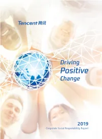 Driving Positive Change