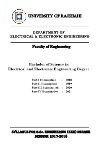 Faculty of Engineering