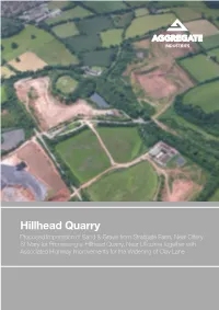 Hillhead Quarry