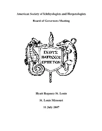 2007 Board of Governors Report