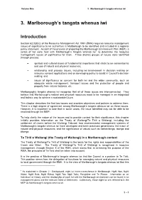 3. Marlborough's Tangata Whenua