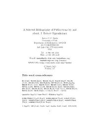 A Selected Bibliography of Publications By, and About, J