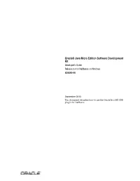 Oracle® Java Micro Edition Software Development Kit Developer's Guide Release 3.4 for Netbeans on Windows E24265-06