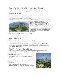 Papercon Spouse / Guest Events During the Conference, Spouses and Guests Can Enjoy a Special Program, Make Acquaintances and Enjoy the Conference Meals and Receptions