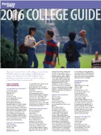 2016 College Guide Thinkstock