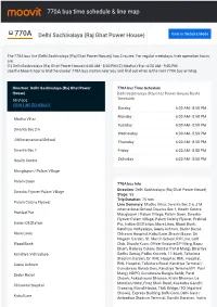 770A Bus Time Schedule & Line Route