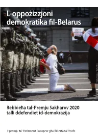 Il-Premju Sakharov 2020 (PDF