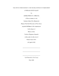 The Fifth Commandment and Translations of Other Short