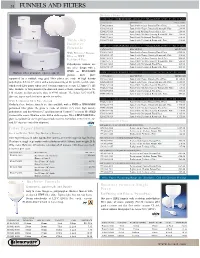 Funnels and Filters