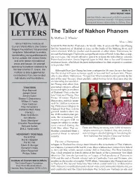 The Tailor of Nakhon Phanom by Matthew Z