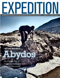 An In-Depth Look at Recent Archaeological Work and New Discoveries “…Everything Has a Past