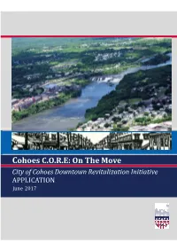 Cohoes C.O.R.E: on the Move