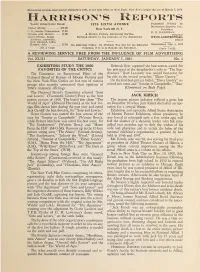 Harrison's Reports (1961)
