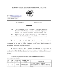 OA SELECTED-Vellore.Pdf