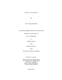 Autocratic Courts in Africa by Fiona Feiang Shen-Bayh A