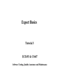 Expect Basics