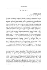 Introduction the Other Voice