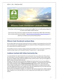 May 2021 WCHL Newsletter