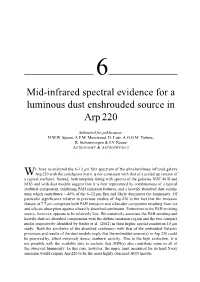 Mid-Infrared Spectral Evidence for a Luminous Dust Enshrouded Source in Arp 220