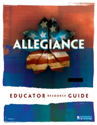 EDUCATOR Resource GUIDE