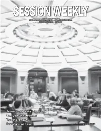 Minnesota House of Representatives Session Weekly