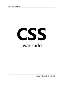 CSS Avanzado