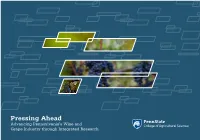 Penn State Wine and Grape Team Advance Grape Production and Winemaking in Pennsylvania?