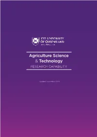 Agriculture Science & Technology