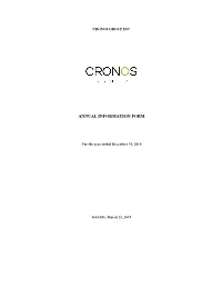 Annual Information Form