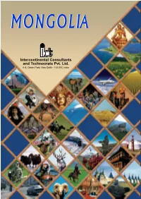 MONGOLIA Intercontinental Consultants and Technocrats Pvt