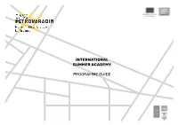 Programme Case Petrovaradin Small