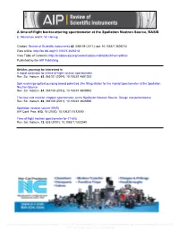 A Time-Of-Flight Backscattering Spectrometer at the Spallation Neutron Source, BASIS E