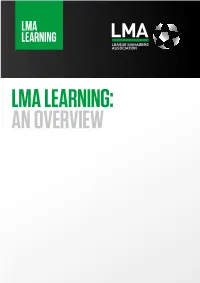 Lma Learning