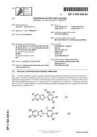 Method for Producing Pyridine Compound