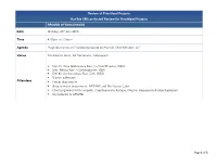 Page 1 of 5 Review of Prioritized Projects Hon'ble CM Conducted