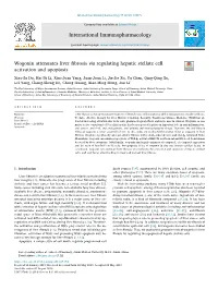 Wogonin Attenuates Liver Fibrosis Via Regulating Hepatic Stellate Cell