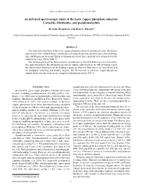 An Infrared Spectroscopic Study of the Basic Copper Phosphate Minerals: Cornetite, Libethenite, and Pseudomalachite