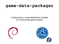 Game Data Packager