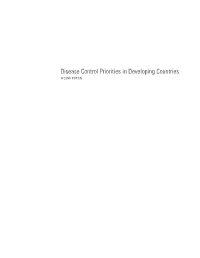 Disease Control Priorities in Developing Countries SECOND EDITION