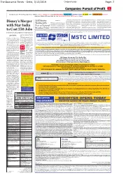 MSTC LIMITED (Stt D ,I 3Y A) MSTC (A GOVT