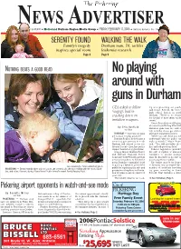 No Playing Around with Guns in Durham
